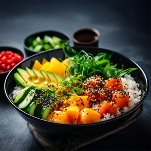 Livraison BOWL  & CHIRASHI à  Limay,  78520